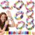 Coiinala Friendship Bracelet Making Kit for Ages 7+ Girl, 488-Piece DIY Charm Rubberband Bracelets Maker with Charm & Stickers, Craft Supplies Arts Maker Jewelry Making kit for Girls