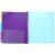 Coil Notebook File Folder Plastic Document Organizer for Office