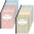 Colarr 12 Pack Wide Ruled Composition Notebook 9.75 x 7.5 Inch Marble Paper Composition Books Assorted Fun Colors Office School Notebook, Hard Cover, Sturdy Sewn Binding (Earthy Color)