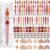 Colarr 197 Pcs Beadable Pens DIY Pen Making Kit, Rainbow