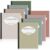 Colarr 8 Pack College Ruled Composition Notebook 9.75 x 7.5 Inch Hard Cover Paper Composition Books Assorted Fun Colors Office Back to School Supplies, Hard Cover, Sturdy Sewn Binding (Soft Colors)