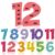 Colarr Multiplication Chart Posters for Classroom Multiple Math Posters from 1 to 12 Counting Numbers Back to School Educational Multiplication Chart Elementary Leaning Kids(Rainbow,Rainbow Color)