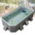 Collapsible Swimming Pool for Family – Foldable Design, Easy Setup, Double Drain – Portable Indoor Outdoor Tub (1.6m, 116 x 64.9 x 21.6 in)