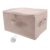 COLLBATH Lockable Storage Bag with Built in Lock, Pink Medium Non Woven