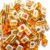 Collectible 4-Layer Acrylic American Mahjong Set, Amber Wood Grain 160Pcs
