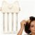 Colody Wireless Heated Volumizing Root Lift Clip, Portable Travel Bangs Lifter Hair Styling Tool, USB Rechargeable Cordless Hair Volumizer, Root Lifter Comb with 2 Heat Settings, Flat Fine Hair，White