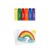 Colorations Senior Arts and Crafts Bundle – Jumbo Tempera Paint Sticks and Art Paper Set – Occupational Therapy Activities for Seniors, Fine Motor Rehabilitation, Easy Grip Painting Supplies