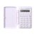 Colored Calculator 8-Digit, White