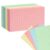 Colored Index Cards 5×8 100Pcs, Goefun 4 Color Single Side Lined Note Cards