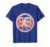 Colorful Abacus Oversized Beads Graphic Design T-Shirt, Men, Royal Blue, Medium