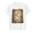 Colorful Abacus Wooden Frame Illustration T-Shirt, Men, White, X-Large