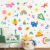 Colorful Abstract Shapes Wall Decals Dots Geometric Shape Wall Stickers