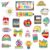 Colorful Affirmation Station Bulletin Board Set Motivational Posters Classroom Mirror Growth Mindset Decor I Am Positive Affirmation Composition Notebook Accent Cutouts for School Home Teacher Supply