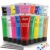 Colorful Basic Acrylic Paint Set, 18 Pack with Brush & Palette, Craft Paint