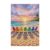 Colorful Beach Chairs Wooden Jigsaw Puzzle 500 Pieces
