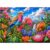 Colorful Bird Waterfall Garden Jigsaw Puzzles for Adults 1000 Pieces