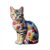 Colorful Cat Wooden Puzzles for Adults, Medium Difficulty Irregular Cat-Shape Jigsaw Puzzles, Stress Relief, Creative Gifts for Family and Friends (L 10.3 * 7.7 inch)