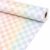 Colorful Checkered Bulletin Board Roll Non-Woven Fabric Bulletin Board Background Pastel Checkered Backdrop Back to School Classroom Decor Poster for Birthday Party Art Crafts Supplies 16in X 20ft