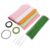 Colorful Crepe Paper Flower Making Kit with Precut Sheets
