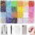 Colorful DIY Resin Rhinestone Kit, Multicolor 3mm Flatback Gems & Adhesive, Bedazzling Kit for Bedazzled Nail Art, Diamond Painting & Crafts (24000)