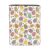 Colorful Easter Eggs Spring Flowers Book Sleeve with Zipper Front Pocket for Hardcover