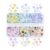 Colorful Flower Glitter Flakes for Resin Shaker Mold Filler Epoxy Resin Mold Glitter Filling Flower Nail Art Sequins for Epoxy for for Tumblers for
