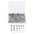 Colorful Googly Eyes Set for DIY Craft Projects with Self Adhesive Design and Storage Box