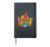 Colorful Housekeeper Cleaning Maid Supplies Hardcover Journal, Black