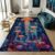 Colorful Jellyfish 10×12 Rugs for Bedroom Non-Slip Soft Washable Ocean Rug