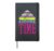 Colorful Microphone Singer Lyrics Sing Karaoke Time Hardcover Journal, Black