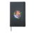 Colorful Peace Peace Victory Hand Hand signals Symbol Retro Hardcover Journal, Black