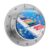 Colorful Piano Keyboard Kitchen Timer for Cooking with Magnetic Back