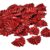 Colorful Reflective Fan Shape Sequins Pack of 500G 35X37MM PVC Sequins with Hole for Sewing and Costume Embellishment Light Fan
