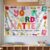 Colorful Stitched Your Words Matter Elementary Classroom Tapestry