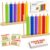 Color Match Challenge Game, Fast-Paced Pattern Matching Ring Stack Puzzle with Challenge Cards, Color Recognition Sensory Toy, Fun Party, Family Game Night Activity, Interactive Matching Play (2 PACK)