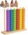 Color Match Challenge Game, Fast-Paced Pattern Matching Ring Stack Puzzle for 1&2 Players, Fun Party, Family Game Night Activity, Brain Teaser Toy, Interactive Matching Play (1 Pack)