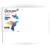 Coloured Card Large Cardboard 50 x 65 cm Bright and Intense Colours 180g for Crafts Creative Designs and Art Projects m-office (x250 Sheets, White)