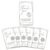 COMBLOOM 120 Pcs Thank You Scratch Off Cards Vouchers for Small Business, Spa Beauty Makeup Hair Salon Restaurant, Bridal Baby Shower Christmas Birthday Wedding Holiday