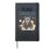 Comfortable Raccoon Sofa Coffee Plans Canceled Sarcastic Hardcover Journal, Black