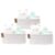 COMFY-HOMI 13″ x 8.5″ x 5.1″ Storage Baskets for Organizing | Cotton Rope Woven Basket | Toy Storage Bin Box | Basket for Shelves, Closet Organizer Bin, Decorative Closet Shelf, 3 Pack