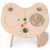 ComfyBumpy Montessori Sensory Table for Toddlers – Multi-Play Wooden Activity Table with 5 Bins & Lids for Sand, Water & Toys | Easy-to-Clean Premium Wood with Angled Legs for Sturdiness