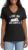 Comical Shirt Ladies I Like Big Books and I Cannot Lie Cotton V-Neck Tee, Black, I Like Big Books and I Cannot Lie
