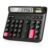 Comix Desk Calculator with 12 Digits Large LCD Display, Solar Battery Dual Power, Large Computer Keys Basic Calculator for Home Office School