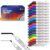 Comix Dry Erase Markers, Chisel Tip Whiteboard Markers, 48 Count 16 Colors
