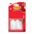 Command Adhesive Hooks, Size S, White – Pack of 2 Self-Adhesive Hooks and 4 Adhesive Strips – Hooks for Wall, Door Hooks, Organise Without Drilling