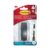 Command Bath Medium Hook, Matte Black – 1 Hook and 2 Water-Resistant Strips – Adhesive Strips for Damage Free Hanging