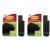 Command Medium and Large Picture Hanging Strips, Damage Free Hanging Picture Hangers, No Tools Wall Hanging Strips for Living Spaces, Black, 8 Medium Pairs and 8 Large Pairs (Pack of 2)