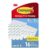 Command™ Mixed Clear Replacement Strips 8 Small, 8 Medium Refill Strips per Pack, 6 Packs Total