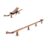 Commercial Bar Foot Rail Kit, Sturdy and Footrest Solut for Home and Professal Use（Rose Gold,4m）