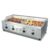 Commercial Gas Griddle Stainless Steel 8mm Plate Temperature Control